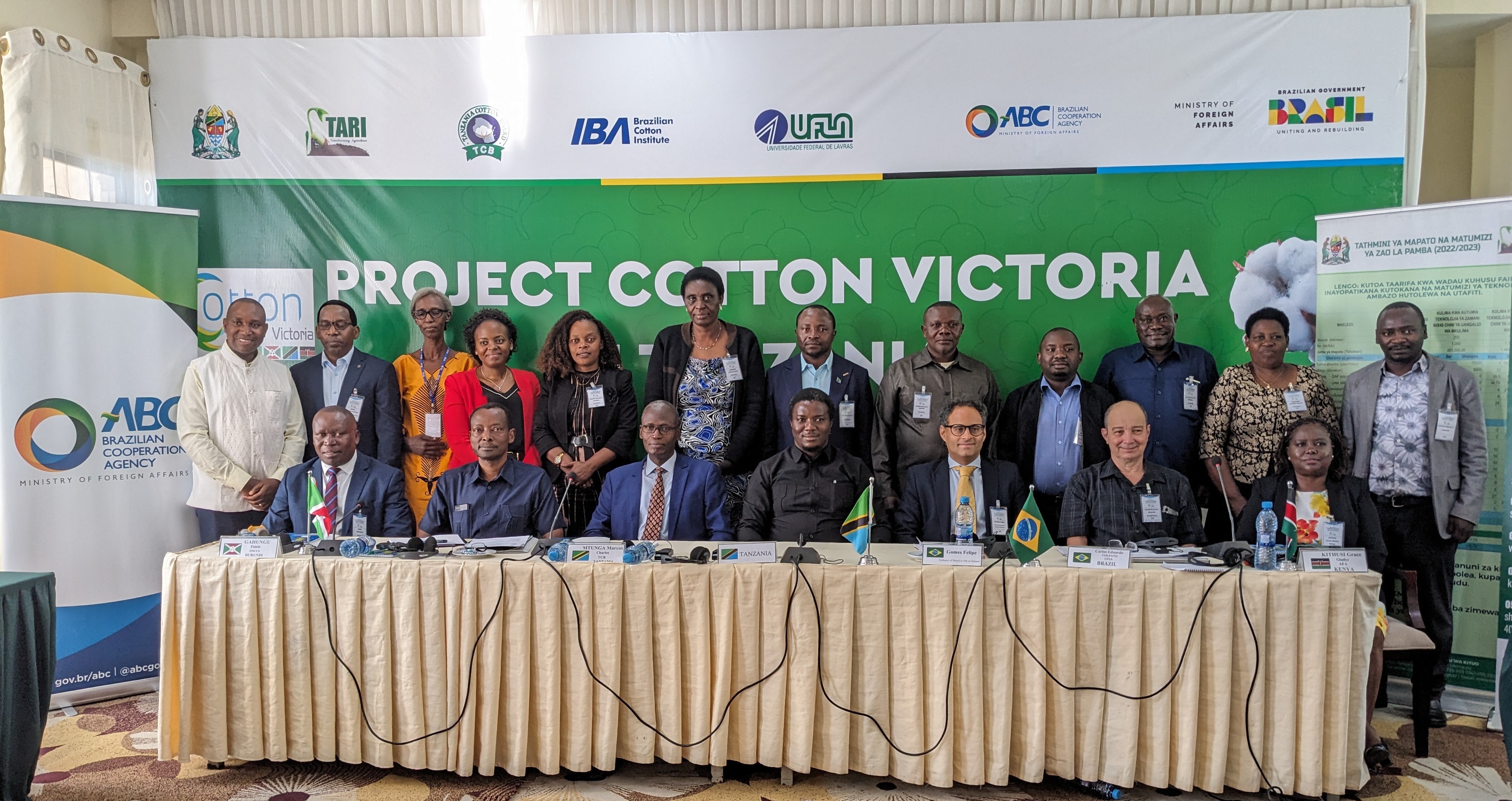 7TH MEETING OF THE STEERING COMMITTEE OF THE COTTON VICTORIA PROJECT IN MWANZA, TANZANIA.