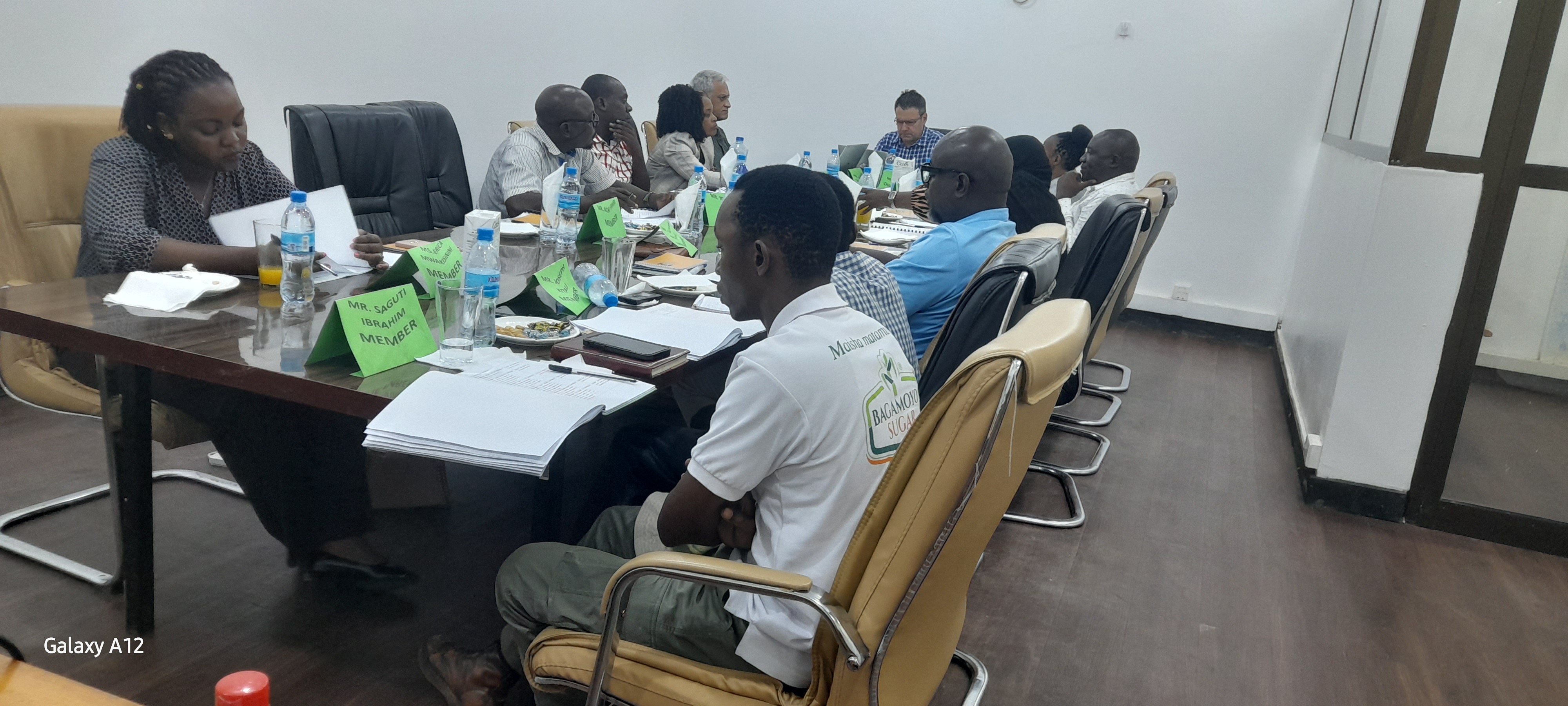 Members of Sugarcane steering committee held meeting at TARI Kibaha